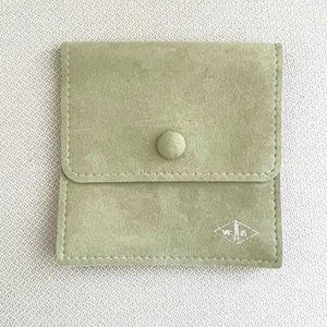 AUTH VAN CLEEF & ARPELS Microfiber TRAVEL JEWELRY POUCH CASE Storage
